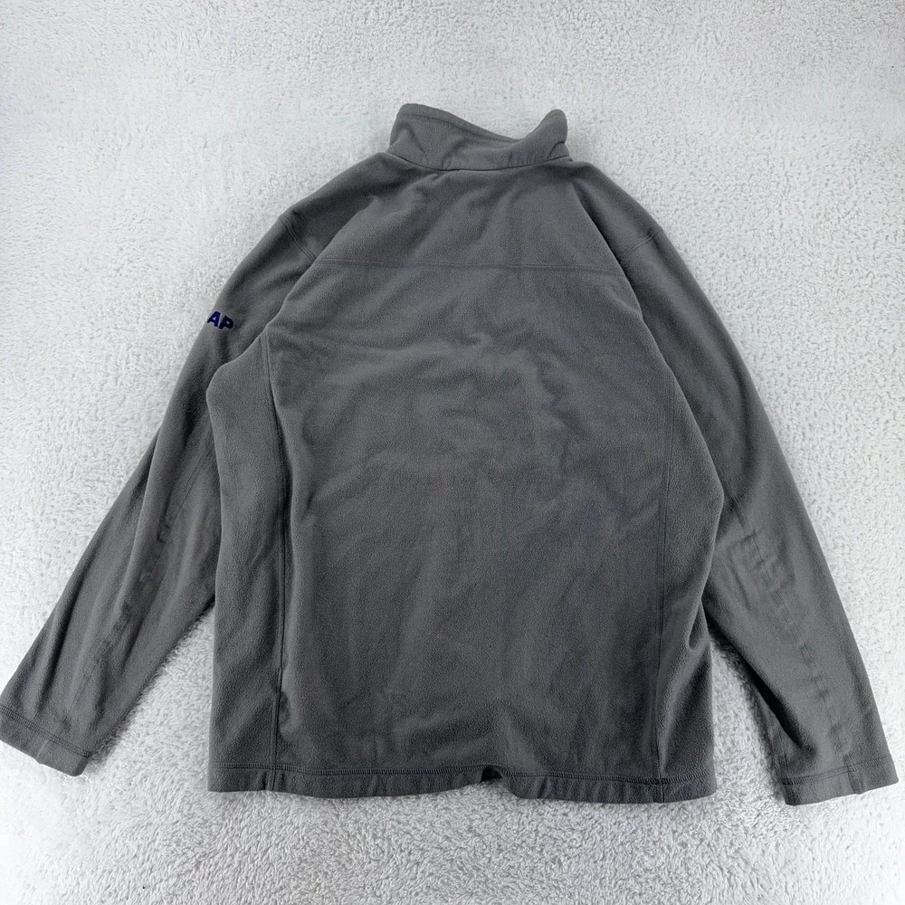 Patagonia Fleece Quarter‎ Zip Sweater Mens XL Gray Pullover Jacket